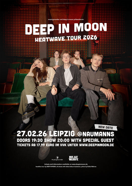 Heatwave Tour 2026 DEEP IN MOON Leipzig