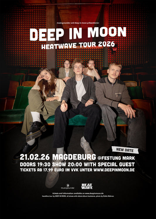 Heatwave Tour 2026 DEEP IN MOON Magdeburg