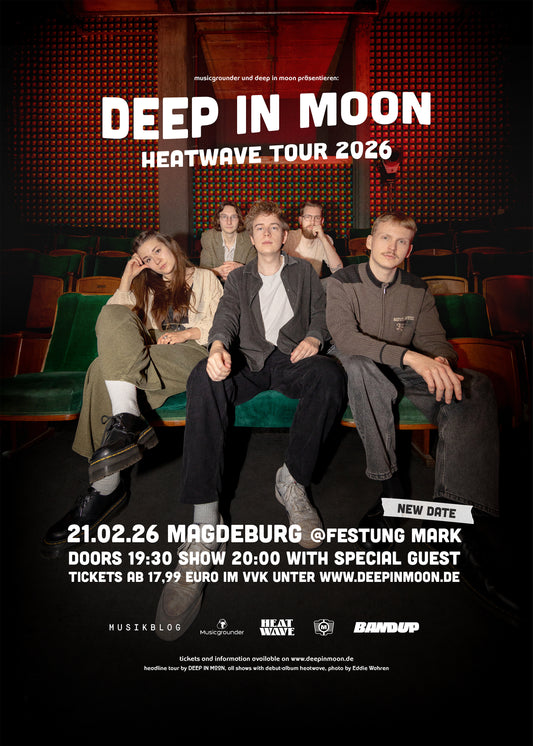 Heatwave Tour 2026 DEEP IN MOON Magdeburg